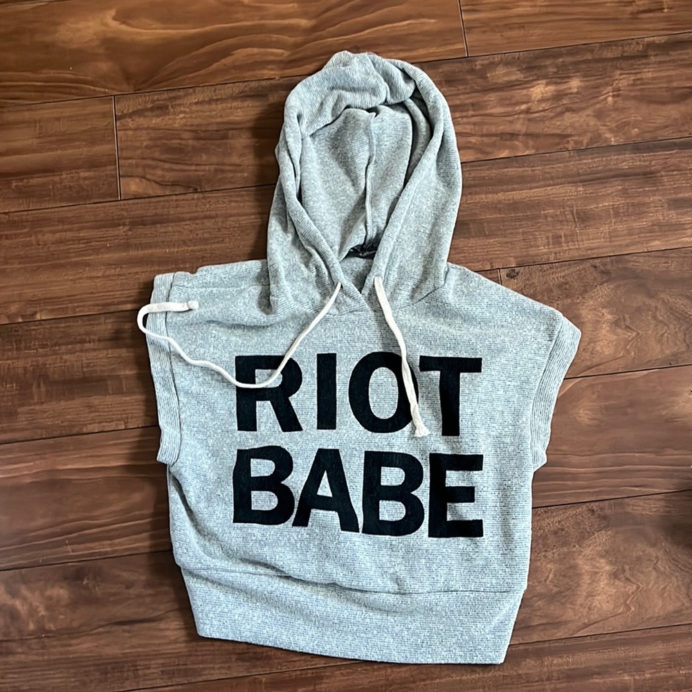 Gray Riot Babe tops